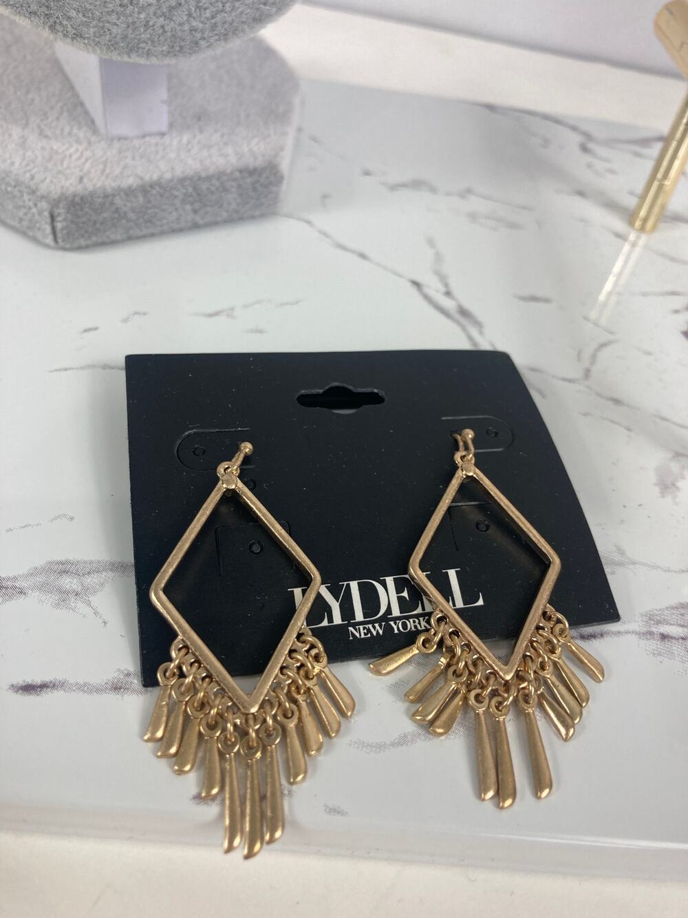 Lydell Gold Charm Earrings